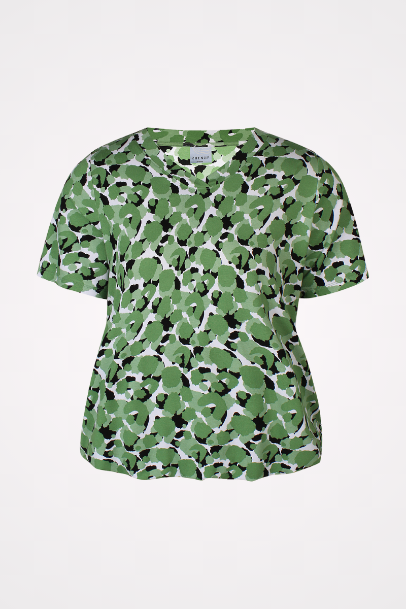 grøn bluse zhenzi