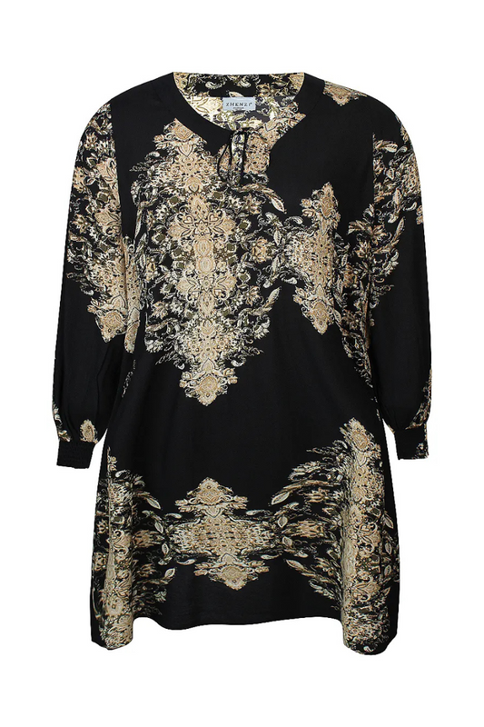 zhenzi plus size kjole