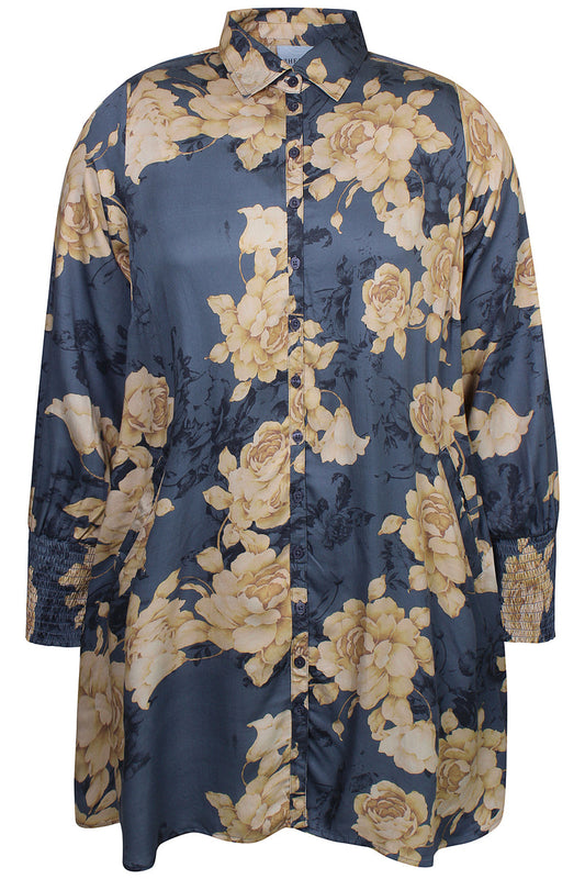 Zhenzi skjorte tunika Meryl 1617 – Navy