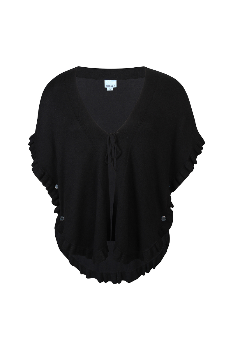 zhenzi poncho cardigan strik Zh-kogle 1096 sort